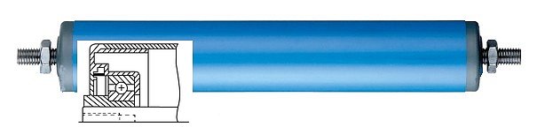 Plastový dopravníkový váleček - S63-A12-519-549